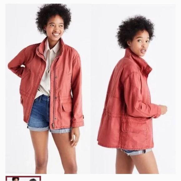 Madewell Women's Rust Jacket - Picture 1 of 9